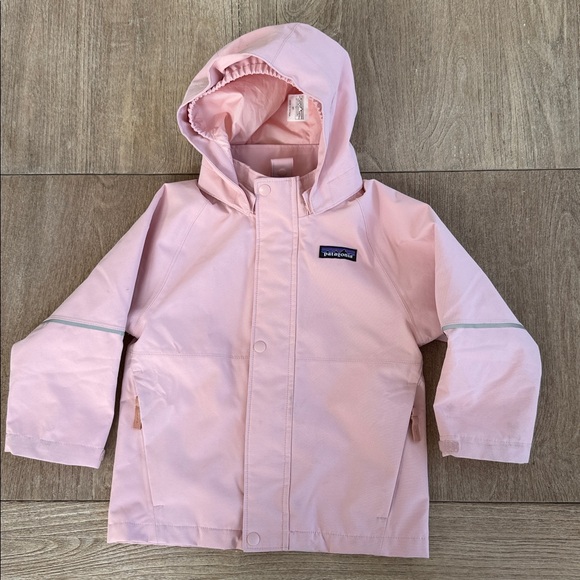 Patagonia All Seasons 3 In One Pink Coat Size 3T - Picture 9 of 14